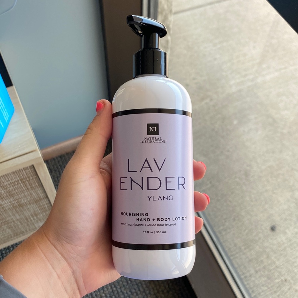 Brand new natural inspirations lavendar lotion